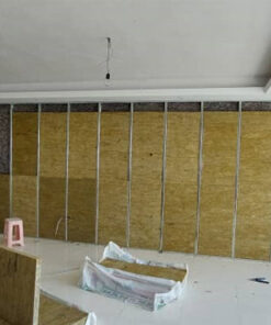 نمونه اجرای عایق صوتی دیوار مشترک
